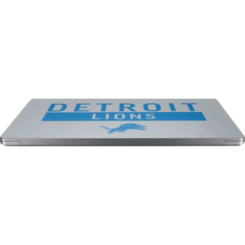 NFL Detroit Lions Grey Performance Series Universal Laptop 18in (14.6 x 10.6in) Skin