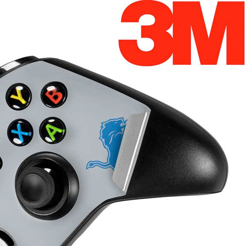 NFL Detroit Lions Grey Performance Series Xbox One S Controller Skin