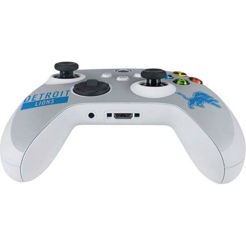 NFL Detroit Lions Grey Performance Series Xbox Series S Controller Skin