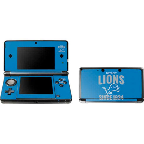 NFL Detroit Lions Helmet 3DS (2011) Skin
