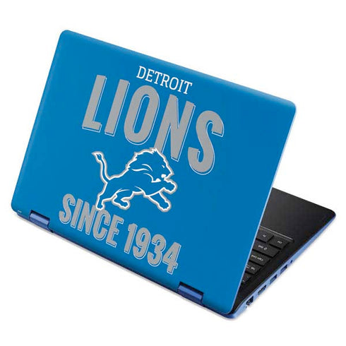 NFL Detroit Lions Helmet Aspire R11 11.6in Skin