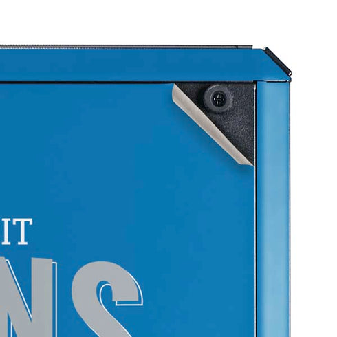 NFL Detroit Lions Helmet Cooler Master MasterBox Q300L Mini Tower Skin