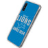 NFL Detroit Lions Helmet Galaxy A10e Clear Case