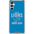 NFL Detroit Lions Helmet Galaxy A14 5G Clear Case