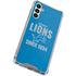 NFL Detroit Lions Helmet Galaxy A14 5G Clear Case