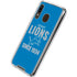 NFL Detroit Lions Helmet Galaxy A30 Clear Case