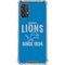 NFL Detroit Lions Helmet Galaxy A32 5G Clear Case