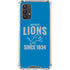 NFL Detroit Lions Helmet Galaxy A32 5G Clear Case