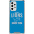 NFL Detroit Lions Helmet Galaxy A53 5G Clear Case