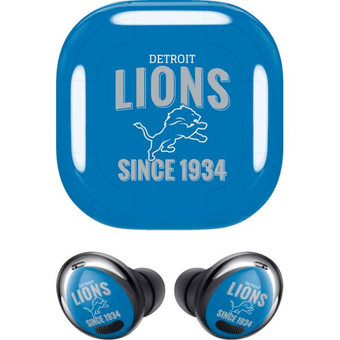 NFL Detroit Lions Helmet Galaxy Buds Pro Skin