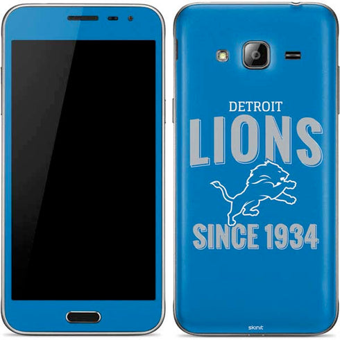 NFL Detroit Lions Helmet Galaxy J3 Skin