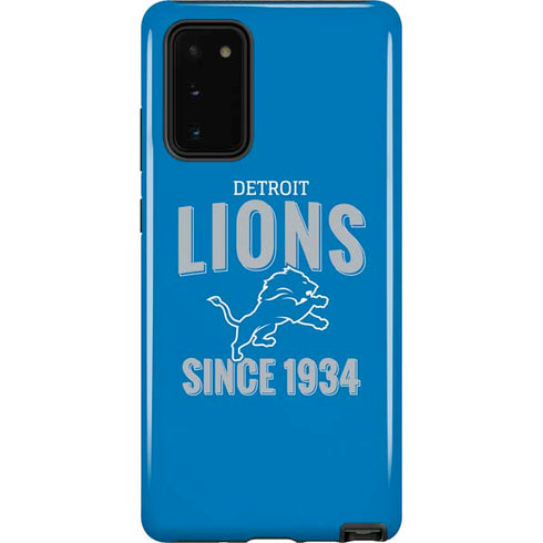 NFL Detroit Lions Helmet Galaxy Note20 5G Pro Case
