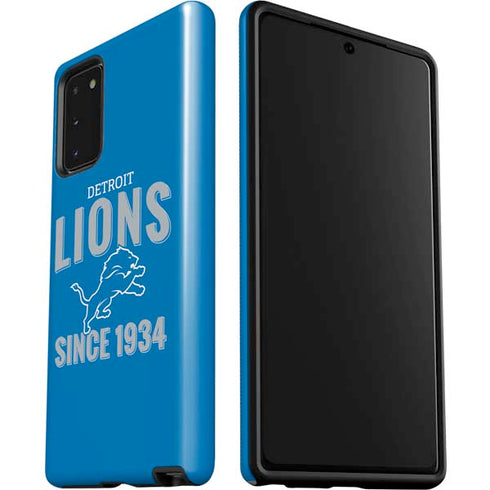 NFL Detroit Lions Helmet Galaxy Note20 5G Pro Case