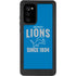 NFL Detroit Lions Helmet Galaxy Note20 5G Waterproof Case