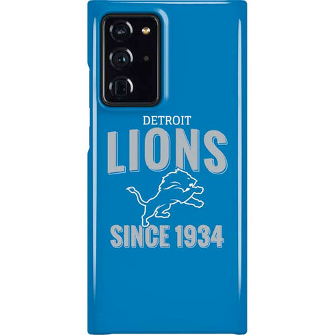 NFL Detroit Lions Helmet Galaxy Note20 Ultra 5G Lite Case