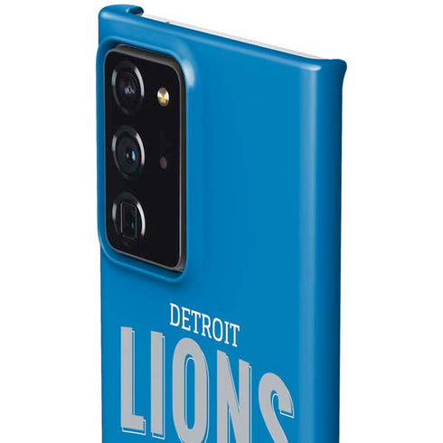 NFL Detroit Lions Helmet Galaxy Note20 Ultra 5G Lite Case