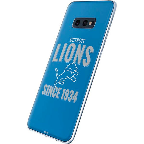 NFL Detroit Lions Helmet Galaxy S10e Skin