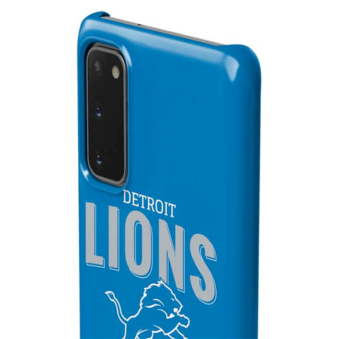 NFL Detroit Lions Helmet Galaxy S20 Lite Case