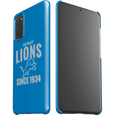 NFL Detroit Lions Helmet Galaxy S20 Lite Case
