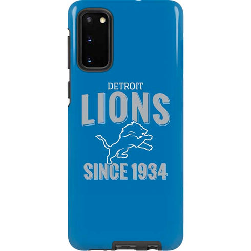 NFL Detroit Lions Helmet Galaxy S20 Pro Case