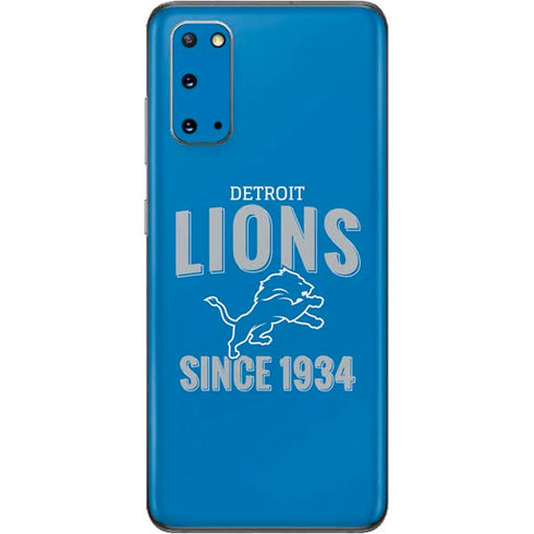 NFL Detroit Lions Helmet Galaxy S20 Skin
