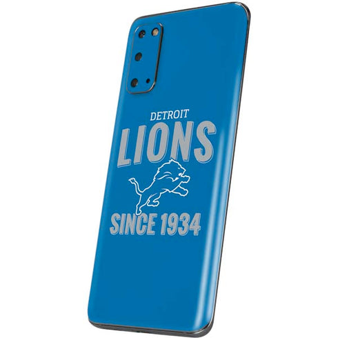 NFL Detroit Lions Helmet Galaxy S20 Skin