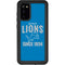 NFL Detroit Lions Helmet Galaxy S20 Waterproof Case