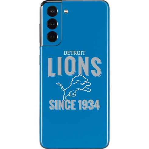 NFL Detroit Lions Helmet Galaxy S21 5G Skin