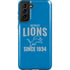 NFL Detroit Lions Helmet Galaxy S21 FE Pro Case