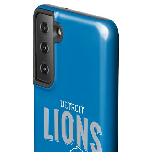 NFL Detroit Lions Helmet Galaxy S21 Plus 5G Pro Case