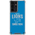 NFL Detroit Lions Helmet Galaxy S21 Ultra 5G Clear Case