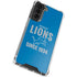NFL Detroit Lions Helmet Galaxy S22 Plus Clear Case