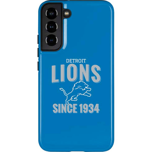 NFL Detroit Lions Helmet Galaxy S22 Plus Pro Case