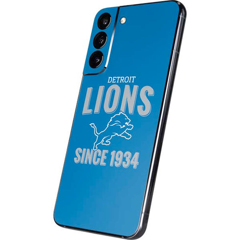NFL Detroit Lions Helmet Galaxy S22 Plus Skin