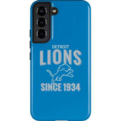 NFL Detroit Lions Helmet Galaxy S22 Pro Case