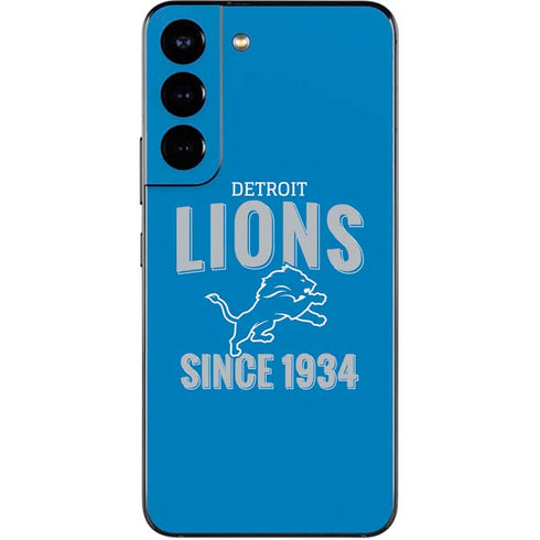 NFL Detroit Lions Helmet Galaxy S22 Skin