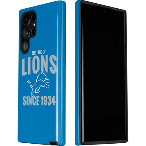 NFL Detroit Lions Helmet Galaxy S22 Ultra Pro Case