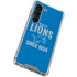 NFL Detroit Lions Helmet Galaxy S23 Clear Case