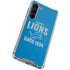 NFL Detroit Lions Helmet Galaxy S23 Plus Clear Case