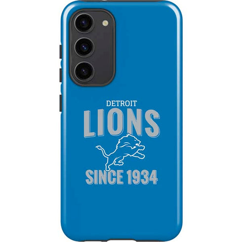 NFL Detroit Lions Helmet Galaxy S23 Plus Pro Case