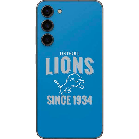 NFL Detroit Lions Helmet Galaxy S23 Plus Skin