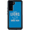 NFL Detroit Lions Helmet Galaxy S23 Plus Waterproof Case
