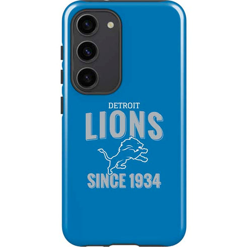 NFL Detroit Lions Helmet Galaxy S23 Pro Case