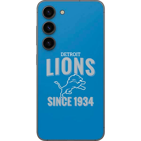 NFL Detroit Lions Helmet Galaxy S23 Skin