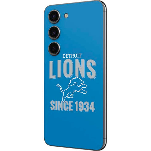 NFL Detroit Lions Helmet Galaxy S23 Skin