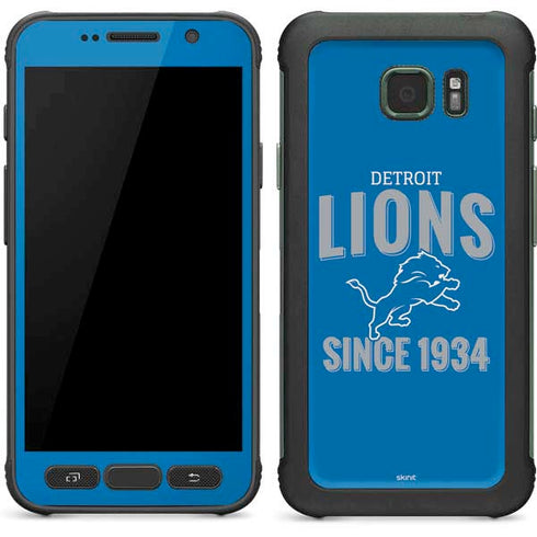 NFL Detroit Lions Helmet Galaxy S7 Active Skin