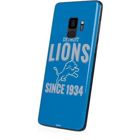 NFL Detroit Lions Helmet Galaxy S9 Skin