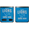 NFL Detroit Lions Helmet Galaxy Z Flip Skin