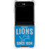 NFL Detroit Lions Helmet Galaxy Z Flip5 5G Clear Case