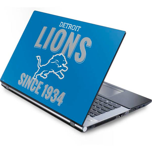 NFL Detroit Lions Helmet Generic Laptop Skin